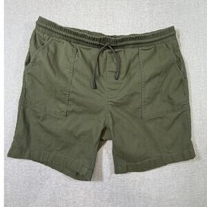 C&C California Women's Large Green Chino Shorts Casual Summer Lightweight Fit